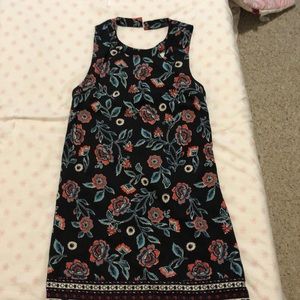 Flowery work casual dress